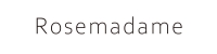 クロスプラス株式会社　Rosemadame（ローズマダム）のロゴ